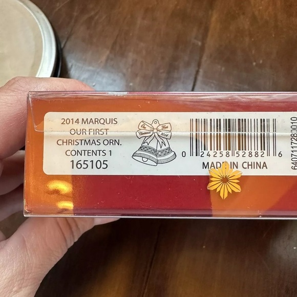 MARQUIS BY WATERFORD CRYSTAL - OUR FIRST CHRISTMAS BELL ORNAMENT - 2014 - Picture 2 of 8